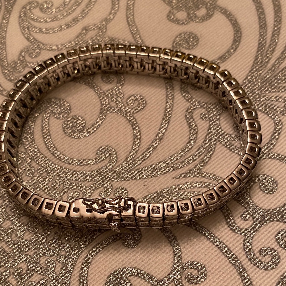 925 Sterling Silver Bracelet - Picture 6 of 7